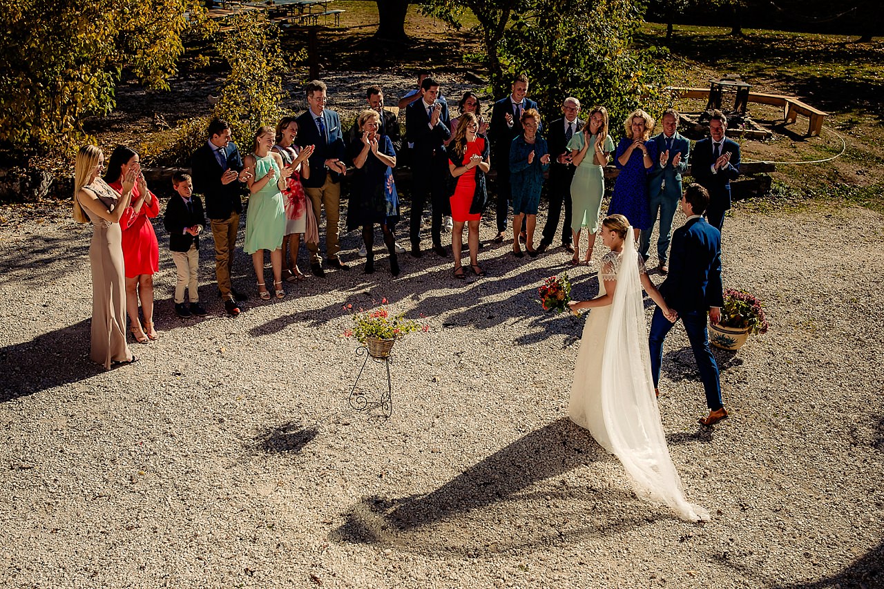 Trouwen in Frankrijk bij Domaine Rennepont Champagne