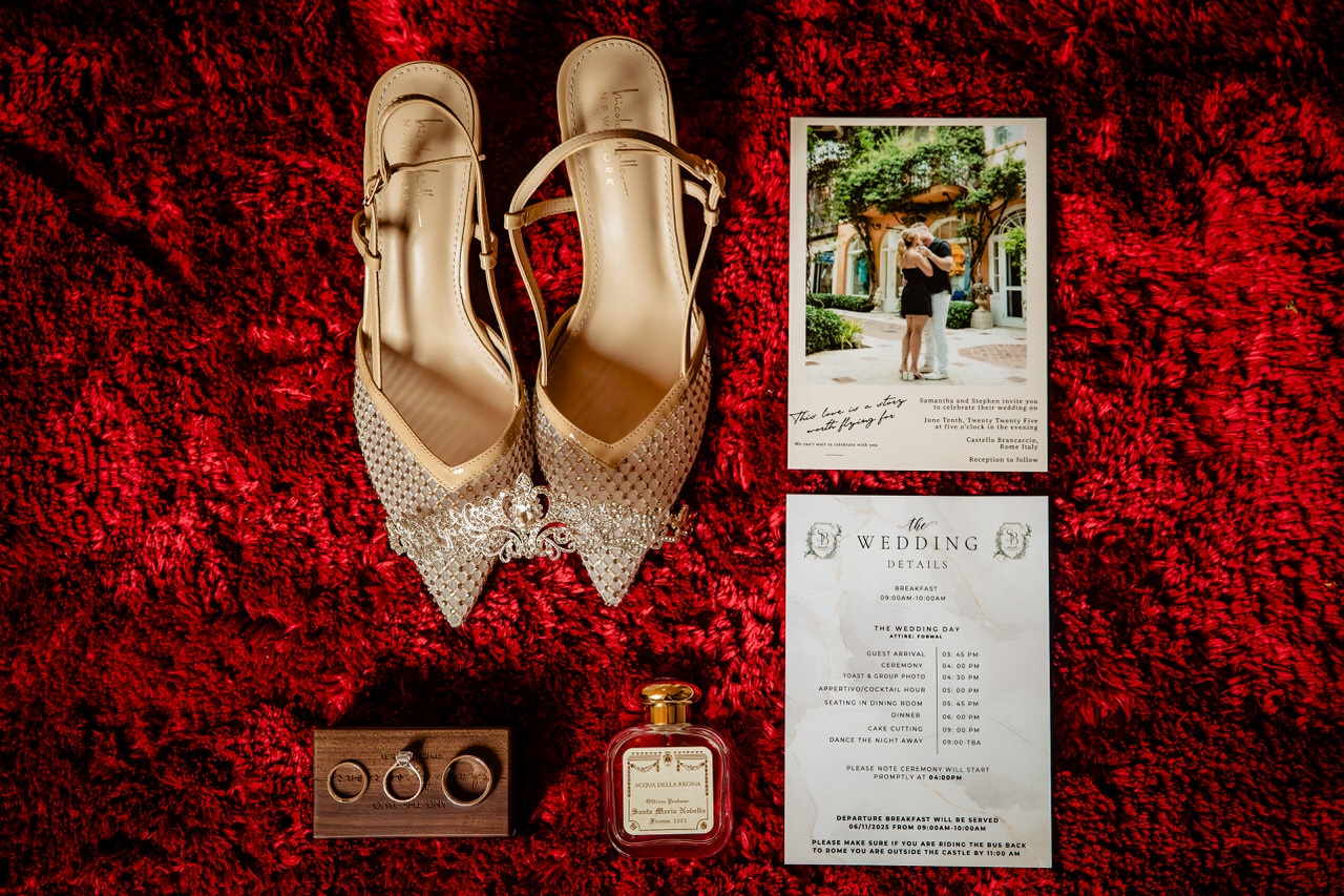 Wedding Castello Brancaccio Rome Italy